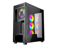 GEMBIRD Midi Tower Fornax X450MAX ATX czarna CCC-FC-X450MAX - 1184608 - zdjęcie 6